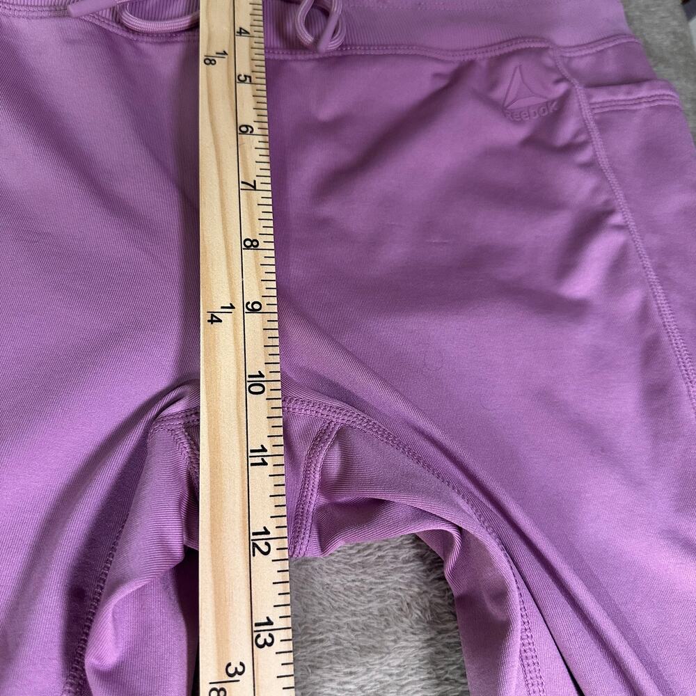 Reebok Lavender Joggers Women’s Medium Athletic Pants Drawstring - Picture 7 of 8